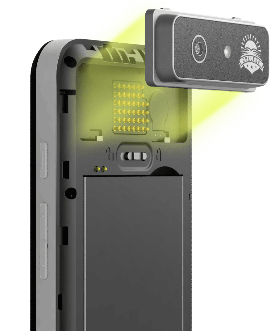 Keyphone with a swappable camera module